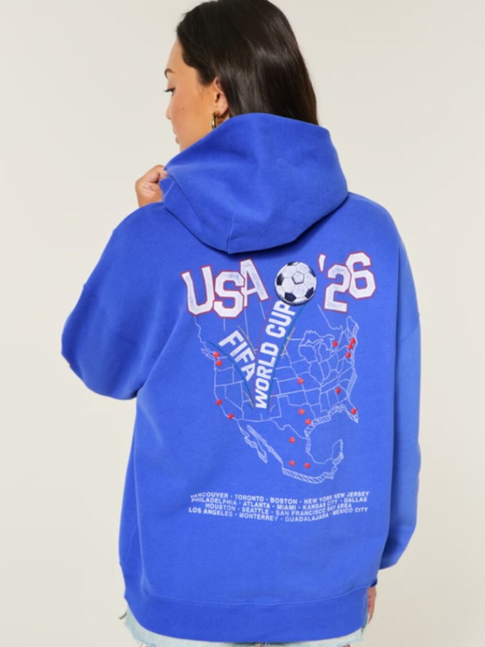 Hollister Feel Good FIFA World Cup™ 2026 USA Graphic Hoodie - XL